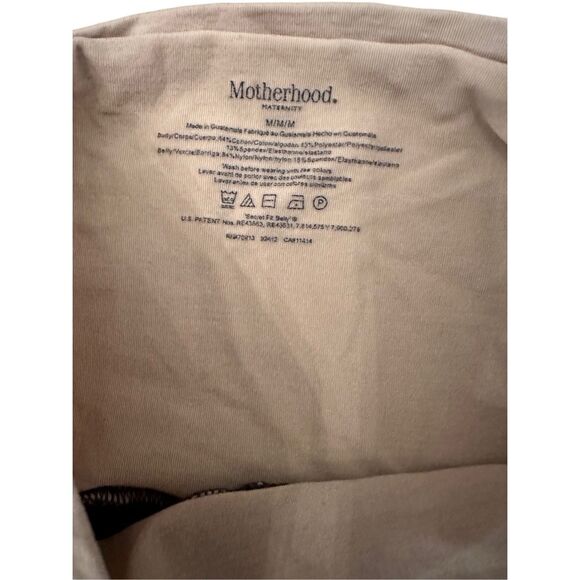 Maternity bottoms bundle sz 6 medium Leggings jeans shorts Over Belly Banded - Picture 4 of 15